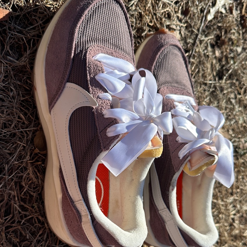 Nike Purple Sneakers with White Laces